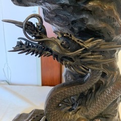 観音様 観音菩薩 龍 女神 置物 珍品 置物 飾り物 祀り物 珍品 骨董 