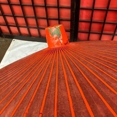 ①野点傘　ジャンク品　中古の画像
