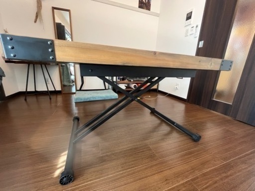 UP TOWN FURNITURE 昇降テーブル　PULLEY  おしゃれ