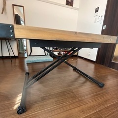 UP TOWN FURNITURE 昇降テーブル　PULLEY  おしゃれの画像