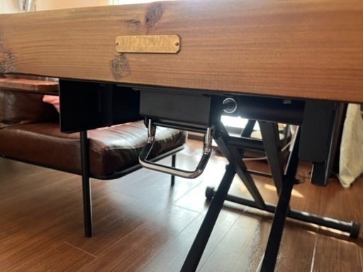 UP TOWN FURNITURE 昇降テーブル　PULLEY  おしゃれ