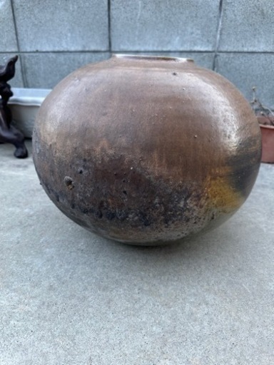 備前焼　大型壺