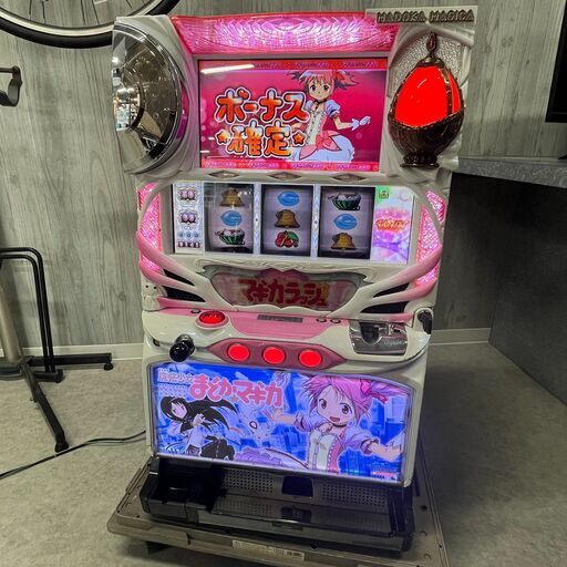 ◎J528 メーシー 魔法少女まどか☆マギカ スロット台 パチスロ実機 不要機 SLOT (rt)