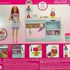 【新品未開封】バービー 作ってあそぼうケーキ屋さんの画像