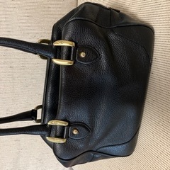 バック断捨離中　JW Davidson ハンドバッグ黒の画像