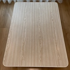 ビバホーム　こたつ　木目調/白　105cm×70cmの画像