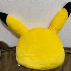 ピカチュウ　フェイスクッションの画像
