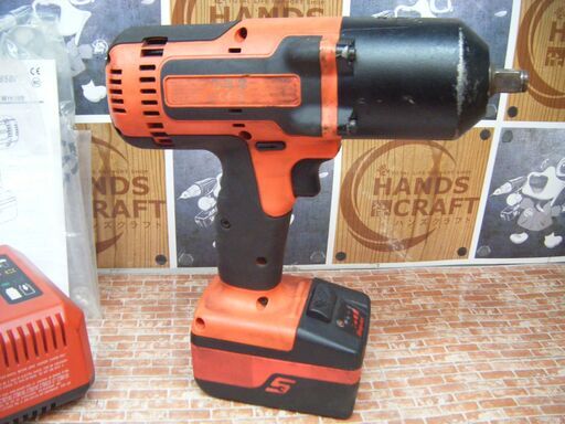 ★値下げ★ スナップオン Snap-on CT88500 インパクトレンチ バッテリー×2 充電器 中古品 【ハンズクラフト宜野湾店】
