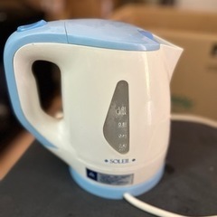 アサヒ SOLEIL ソレイユ 電気湯沸しケトル1.0L SL-36 電気 ポットコードレス 朝 スイッチ自動OFF フィルター付の画像