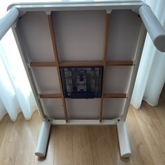 ビバホーム　こたつ　木目調/白　105cm×70cmの画像