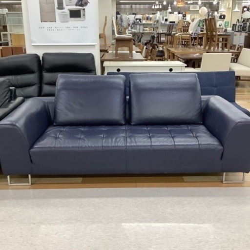 【トレファクラパーク 岸和田店】IDC 3人掛けソファー