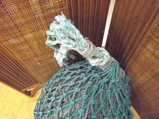 レトロ オブジェ 置物 浮き球 直径 約40cm 重さ 約7Kg 中古 札幌市厚別区 厚別店