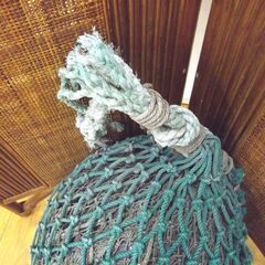 レトロ オブジェ 置物 浮き球 直径 約40cm 重さ 約7Kg 中古 札幌市厚別区 厚別店の画像