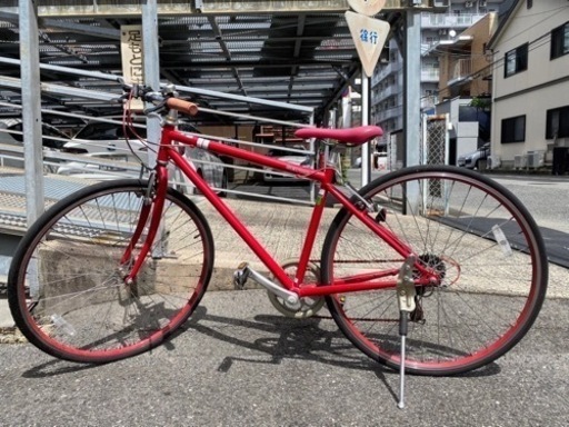 【25%値下げ】アサヒサイクル　赤