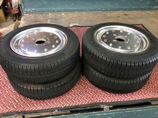 ☆彡超希少☆当時物SSRスピードスターレーシングマーク1 MK-Ⅰ13×5J+42・4H・155/70R13!!!４本セット！