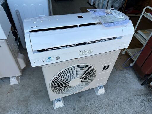 【動作保証あり】SHARP シャープ 2021年 2.2kw 6畳用 冷暖房ルームエアコン AY-N22TD プラズマクラスター【管理KR398】
