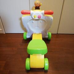 【お話し中】アンパンマン 乗って！押して！へんしんウォーカー(箱なし)の画像
