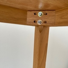 【今月処分予定】2人用ダイニングテーブル　の画像