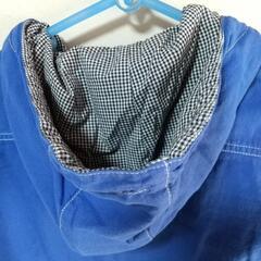 ブルークロス   半袖パーカーブルゾン  美品の画像