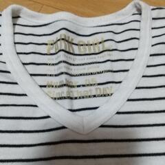 レディース ボーダー半袖Tシャツ  の画像