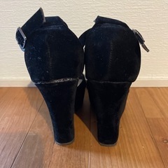 【22】サンダル　黒の画像