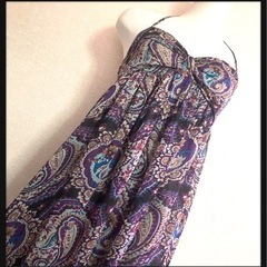 ꒰Another Edition꒱花柄 ペイズリー ロングワンピ...