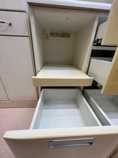 美原店　キッチンボード　ニトリ　フーガ　日焼けあり　食器棚