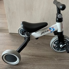 子供用 室内三輪車 傷あり 汚れあり シール貼り付けあり