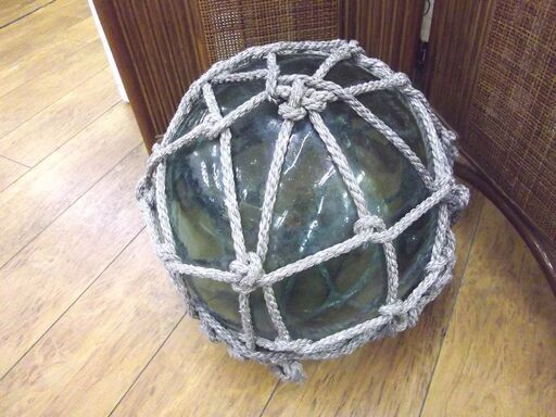 オブジェ 置物 レトロ 浮き球 直径 約35cm 重さ 約5Kg 中古 札幌市厚別区 厚別店