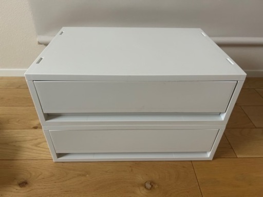 無印良品　ポリプロピレンケース　2個