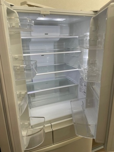 値下げ‼️79800→75800 Panasonic NR-FVF454-W [冷蔵庫 （451L・フレンチドア） 6ドア ハーモニー