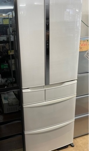 値下げ‼️79800→75800 Panasonic NR-FVF454-W [冷蔵庫 （451L・フレンチドア） 6ドア ハーモニーホワイト]  リサイクルショップ宮崎屋　佐土原店　24.1.8F