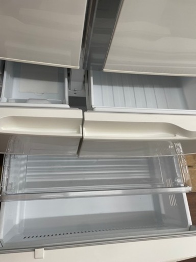 値下げ‼️79800→75800 Panasonic NR-FVF454-W [冷蔵庫 （451L・フレンチドア） 6ドア ハーモニー