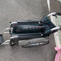 ミキ ノーパンクタイヤ・スタンダード車椅子 自走式 MPN-40JD リサイクルショップ宮崎屋　佐土原店　23.9.6Fの画像