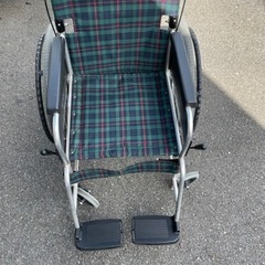 ミキ ノーパンクタイヤ・スタンダード車椅子 自走式 MPN-40JD リサイクルショップ宮崎屋　佐土原店　23.9.6Fの画像