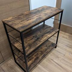 ニトリ　シェルフ　スチールラック　9090BRの画像