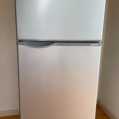 SHARP シャープ 118L 2ドア 冷凍冷蔵庫 SJ-H12...