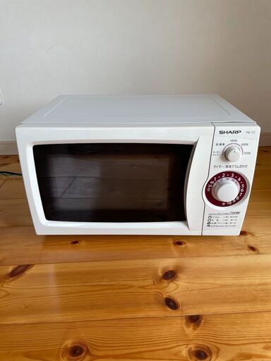 SHARP シャープ 電子レンジ RE-T2-W6 60Hz専用 700W ホワイト 2012年製 動作確認済