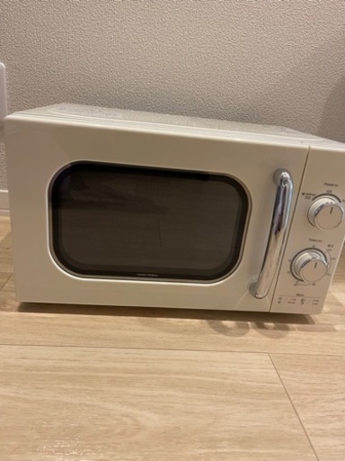 新品レトロ電子レンジ
