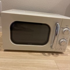 新品レトロ電子レンジ
