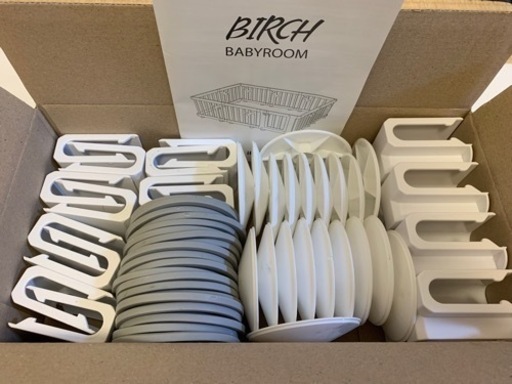 iFam BIRCH BABY ROOM ホワイト　ベビーサークルバーチ