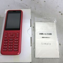 携帯電話　Softbank Simply NP602SIの画像
