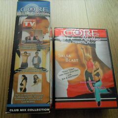 ウエストのサイズダウンに効果絶大!コアリズムDVD4本セット。の画像
