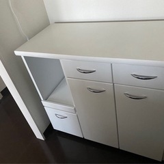 【 美品】ダイニングボート、キッチンボート ホワイト