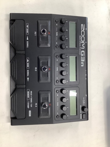 【ZOOM G3N】マルチエフェクター販売中！
