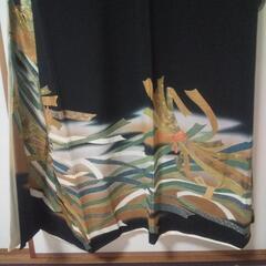 留袖鶴束ね熨斗 模様 の画像