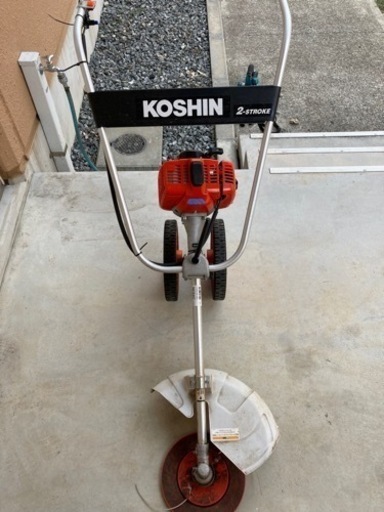 手押し式エンジン草刈機