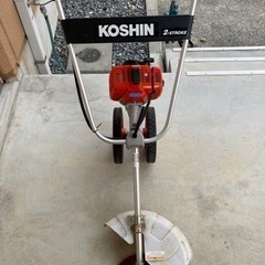 手押し式エンジン草刈機
