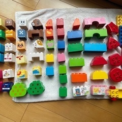 (不足有り)ブロックラボ　アンパンマンブロックの画像
