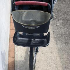 不動　電動自転車　前にこども載せられますの画像
